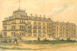 Scarborough: Alexandra Hotel c.1870